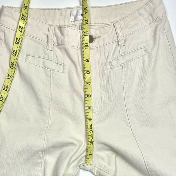 Amuse Society High Waisted Cropped Wide Leg Denim Pants - Picture 8 of 13